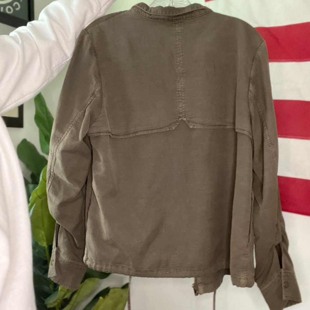 CASLON Olive Green Jacket - Picture 2 of 2